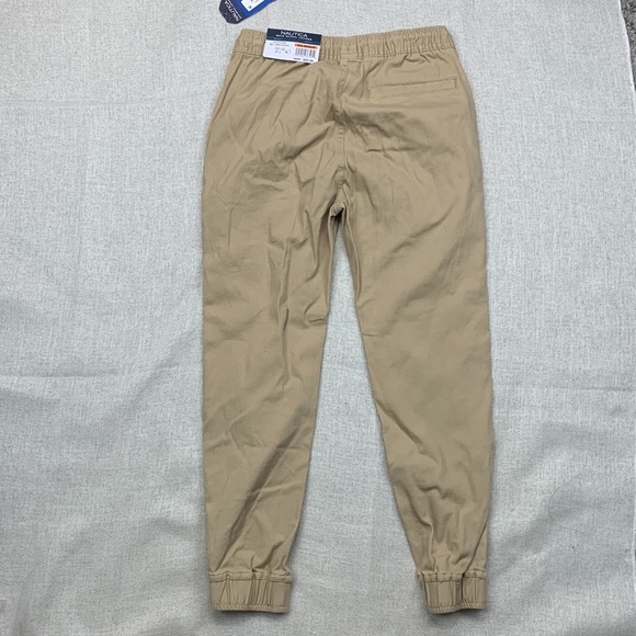 NAUTICA Big Boys Uniform Evan Tapered-Fit Stretch Joggers Size S(8) - Picture 2 of 9